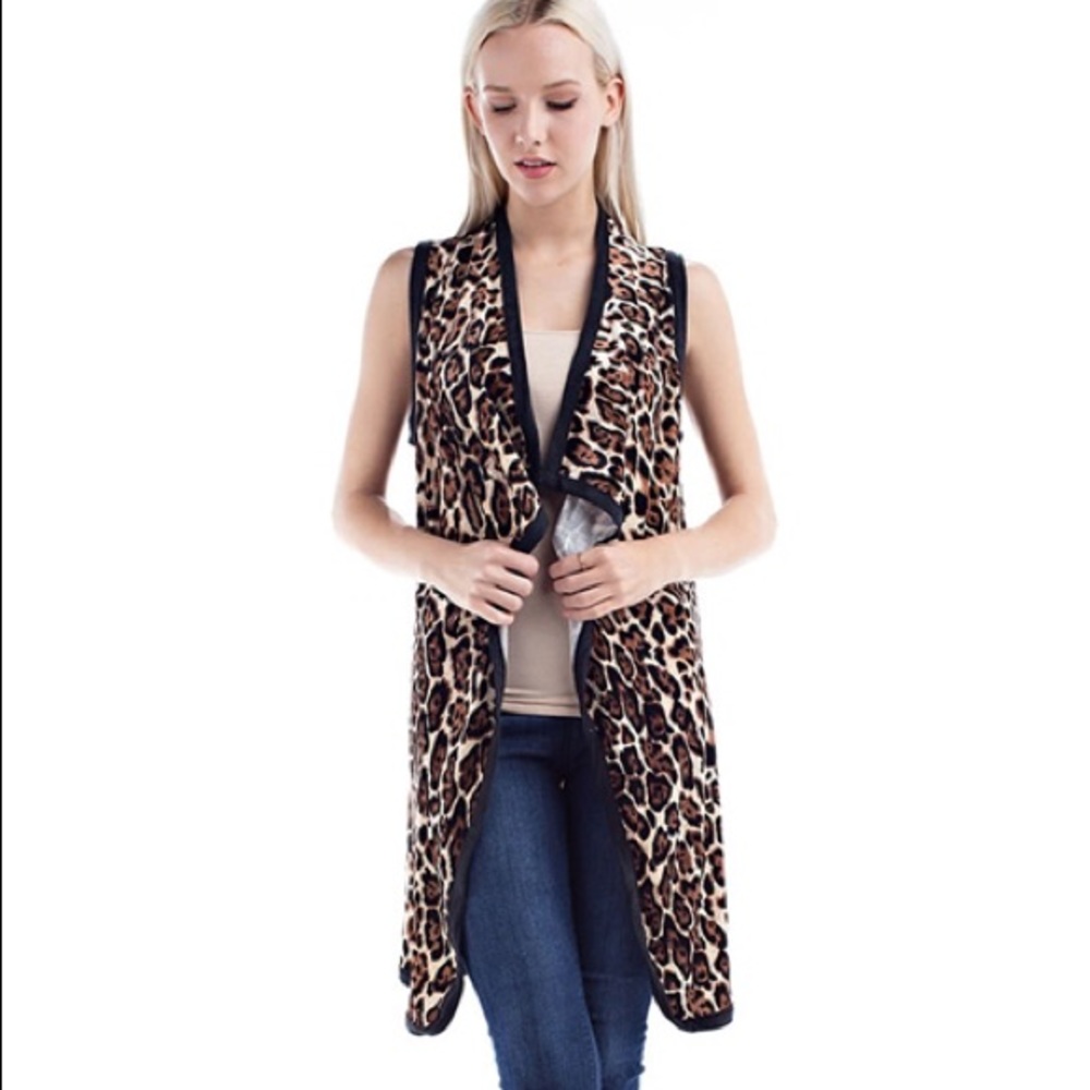 Leopard cardigan